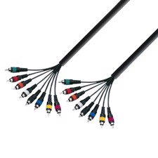 AH Multicore Cable 8 x RCA male to 8 x RCA male 3 m - K3 L8 CC 0300