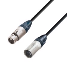 Neutrik DMX & AES/EBU kabel. 5 pol XLR-XLR. 10 meter