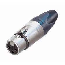 Neutrik XLR hun i S�LV - NC-3FXX