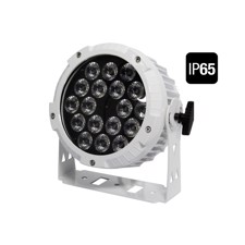 FOS Par RGBWW (Varm Hvid) 18x10 Watt PRO 30° IP65 Pearl