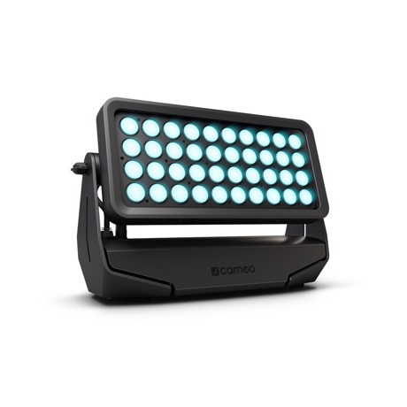 Cameo ZENIT® W600 Outdoor LED Wash Light, 40 x 15 W RGBW LEDs with 21,000 lm total output