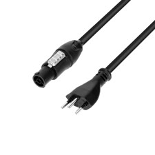 Power Cable - Neutrik TRUE1® x SEV M12 - 1.5 m - Adam Hall Cables