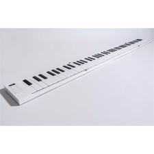 Carry-on Foldbart Klaver 88. Hvidt [Kun  t tilbage]