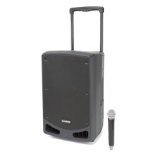 Samson XP312w, Rechargeable 12" Portable PA with Handheld Wireless System and Bluetooth 