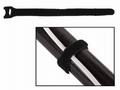 Sort velcro kabelbindere l�ngde 20 el. 30 cm 10 stk. pakke