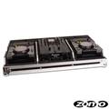 Zomo Flightcase Set 400 til 2x CDJ-400 og 1 stk 10'' mixer - sort