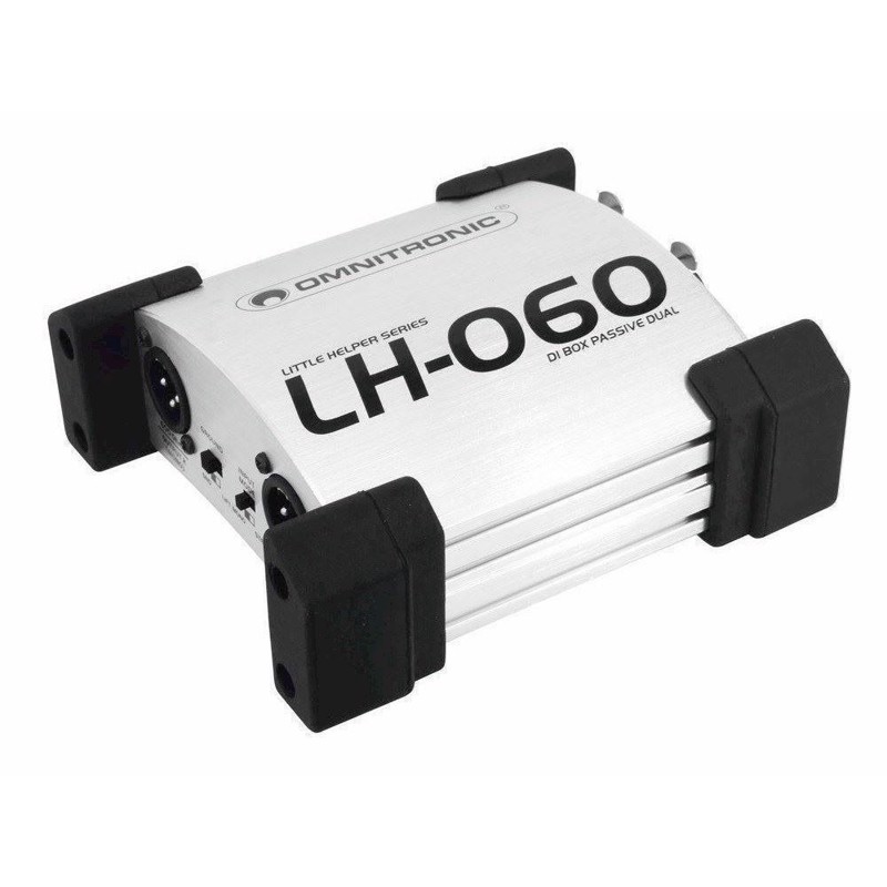 OMNITRONIC LH-060 PRO Passive dual DI box