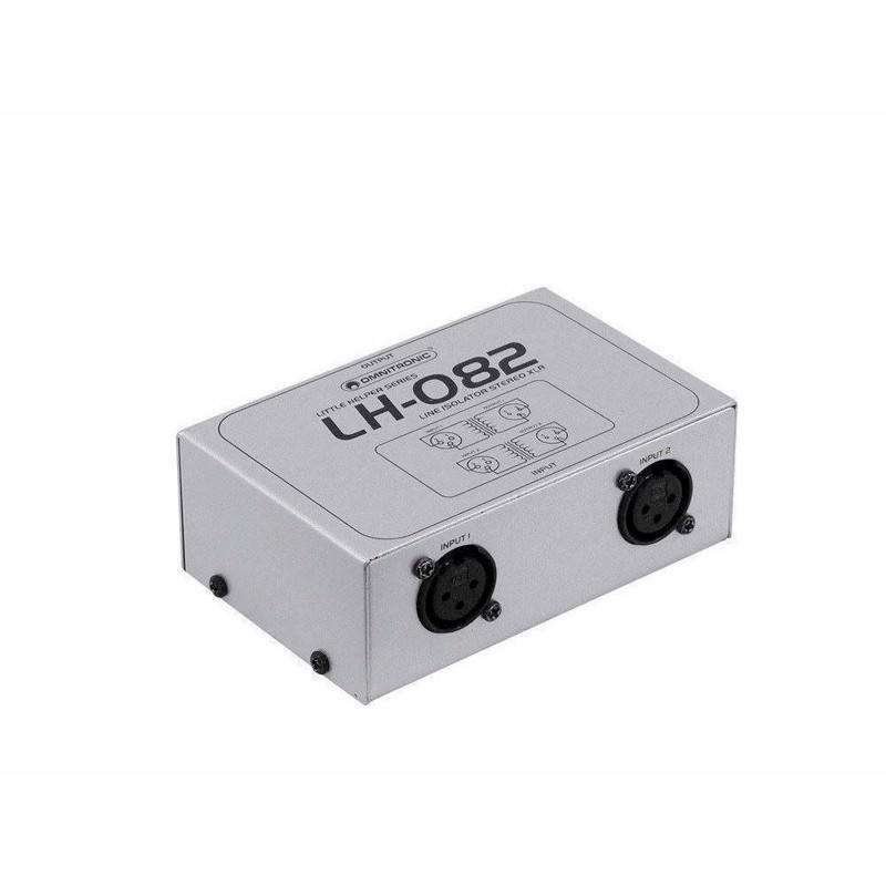OMNITRONIC LH-082 Stereo isolator XLR