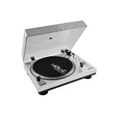 Omnitronic BD-1350. Begynder DJ pladespiller. SÃ¸lv