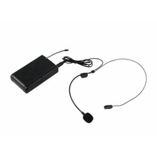 Omnitronic WAMS-10BT lommesender med headset