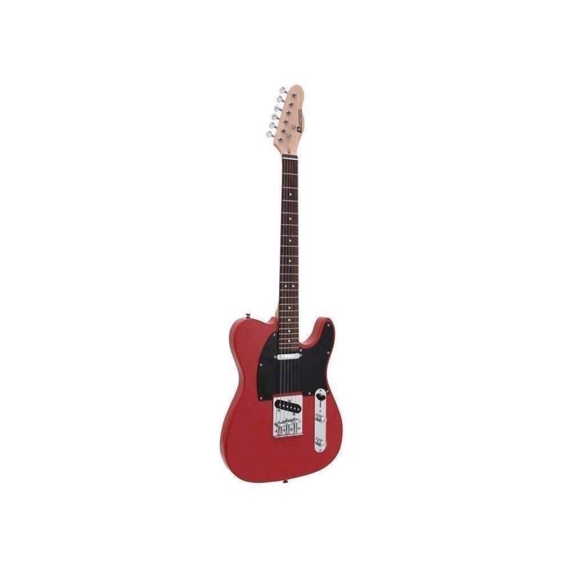 Elguitar - Tele style. Dimavery TL-401. Rød