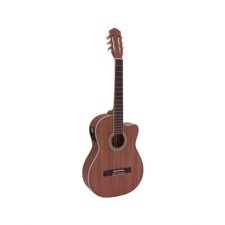 Klassisk spansk guitar. <br>Dimavery CN-300. Mahogni 