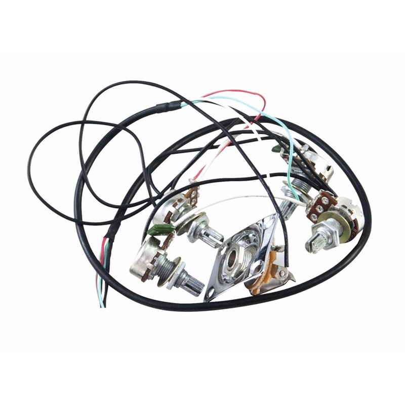 Dimavery potmeter/ jack sæt <br>Passer bl.a. til LP serien