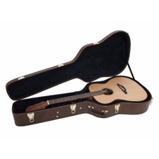 Guitarkasse. Brun <br>Til western guitar