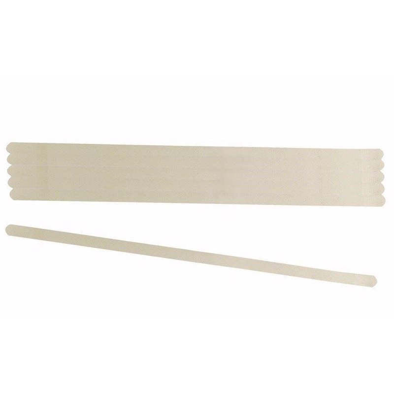 Antiskrid tapestrips. 20 mm. x 600 mm. Selvlysende.