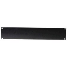 OMNITRONIC Front panel Z-19U-shaped steel black 2U