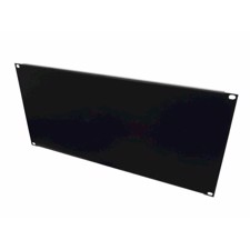 OMNITRONIC Front panel Z-19U-shaped steel black 5U