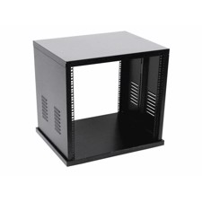 19" Metal rack. Åbent. 6 Unit