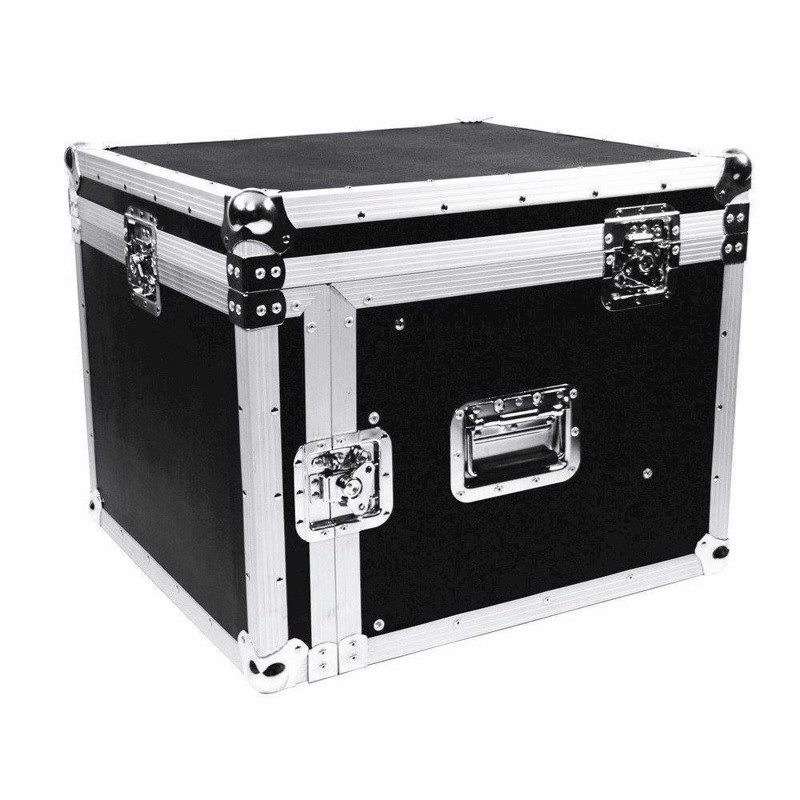 Combo rack/ pult flightcase. Professionel. 6 unit