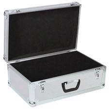Universel flightcase kuffert. Alu. 60 x 39 x 26 cm.