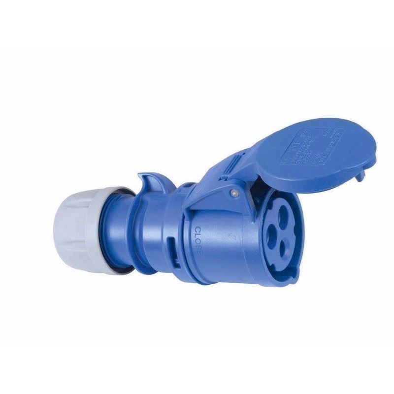 PC ELECTRIC CEE socket 16A 3pin bu