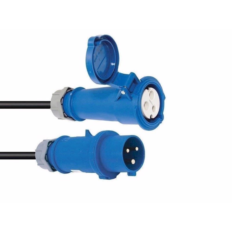 CEE kabel. 16A. 3 x 2,5 mm². 10 meter