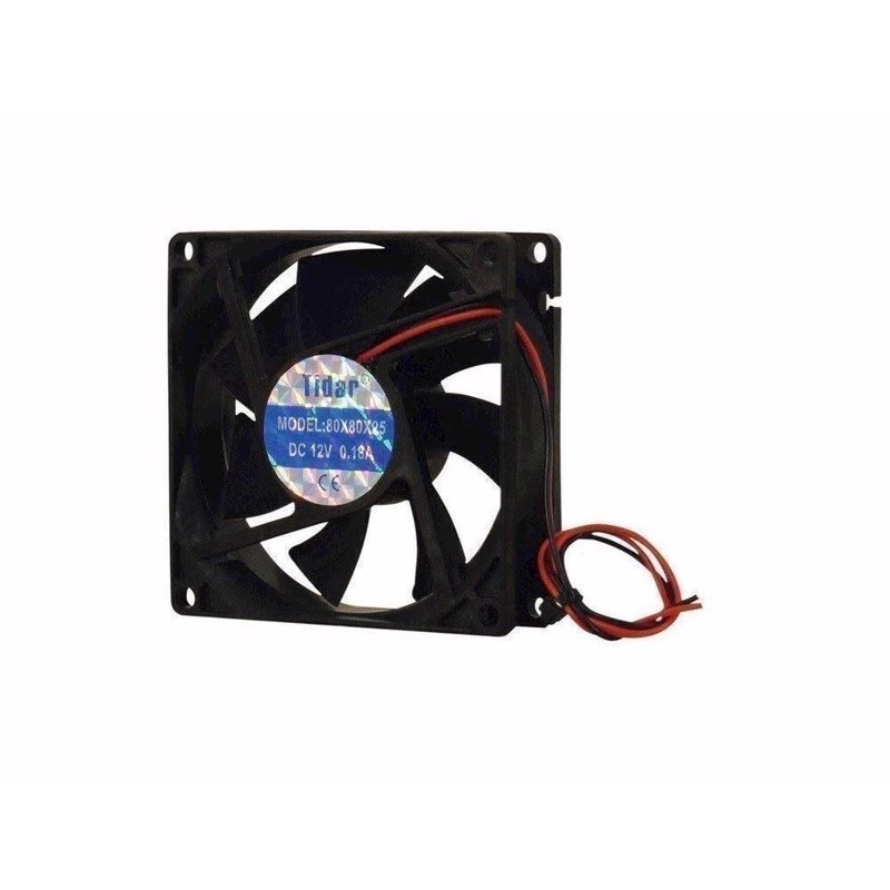 Eurolite BF-12 Axial fan 12V 80x80x25mm 45m³/h