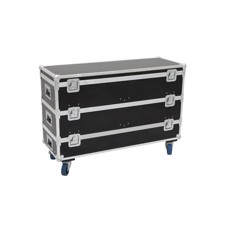 ROADINGER Flightcase 12x LED Bar size L