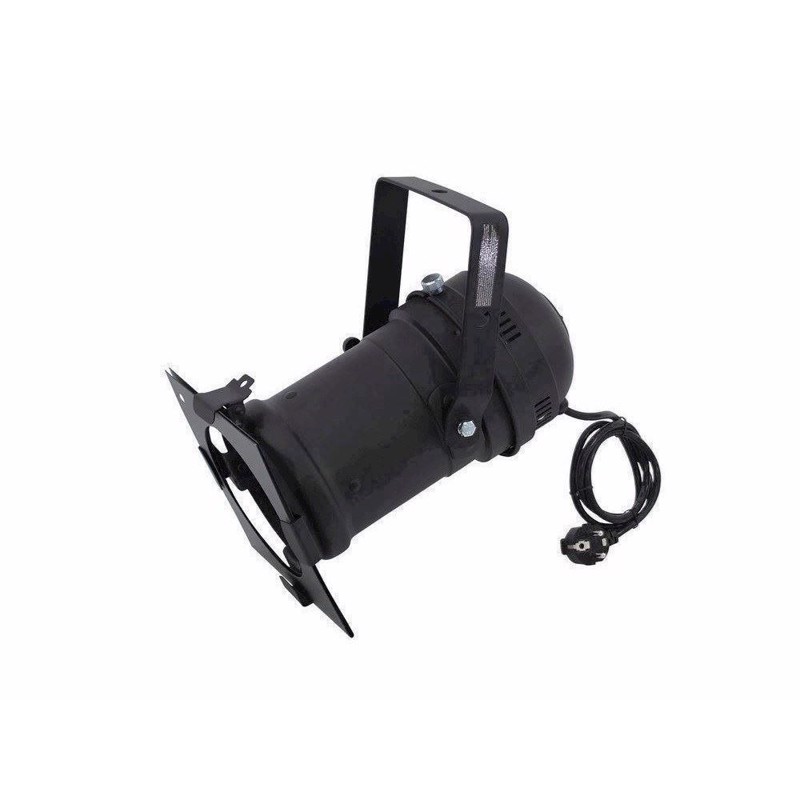 Sort PAR 46 Spot. E27. 230 Volt. Max. 100 Watt