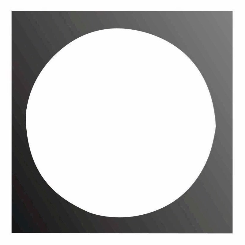 Filter ramme til PAR-46 spot. Crom