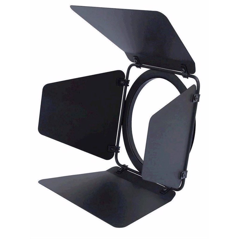 Barndoors til PAR-46 spot. Sort