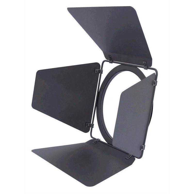 Barndoors til PAR-56 spot. Sort