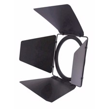 Barndoors til PAR-64 spot. Sort