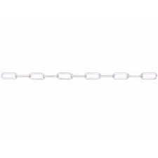 Kæde til spejlkugler mv. 4 mm. WLL 80kg. 33cm