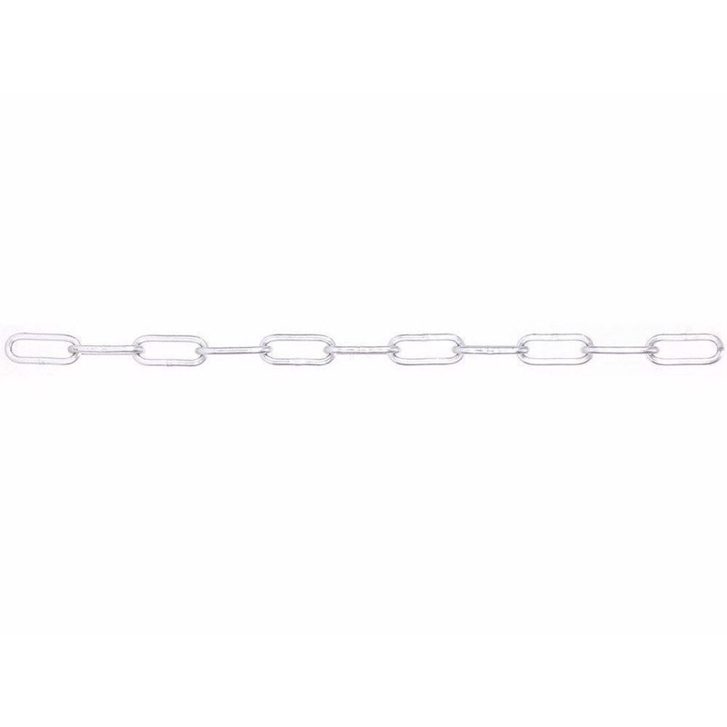 Kæde til spejlkugler mv. 4 mm. WLL 80kg. 33cm