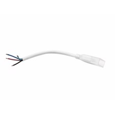 LED Neon Flex 230V Slim RGB Connection Cord with open wires