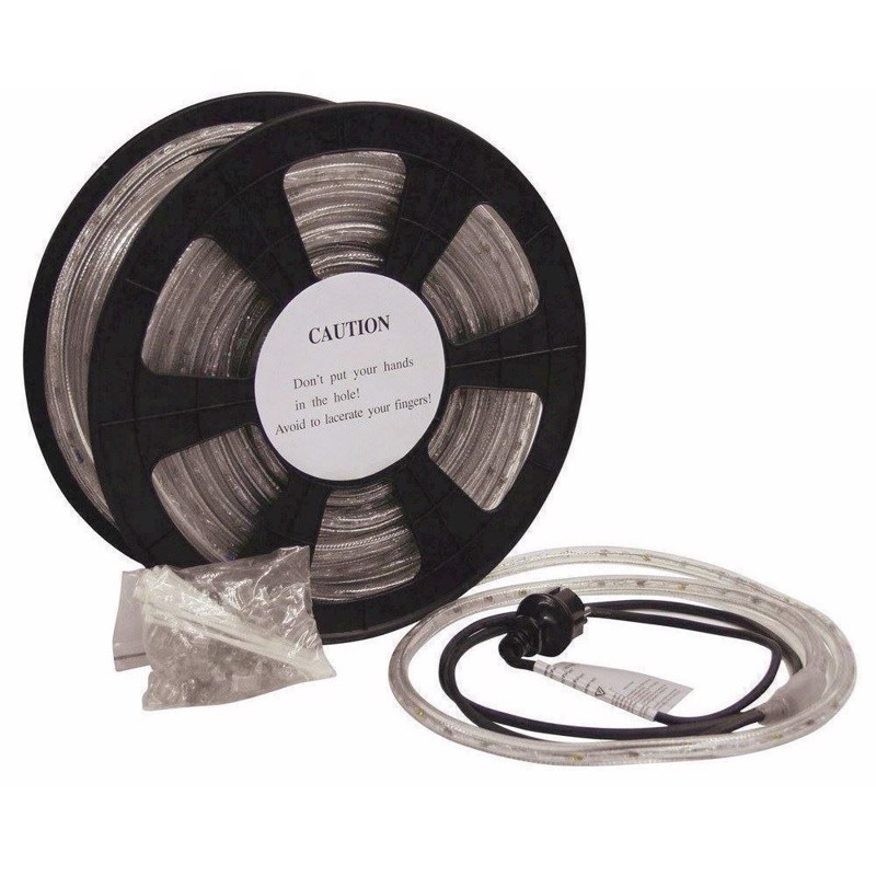 LED lysslange. 230 Volt. Rød. 44 meter