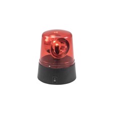 Eurolite mini LED politiblink. USB/ Batteri. Rød