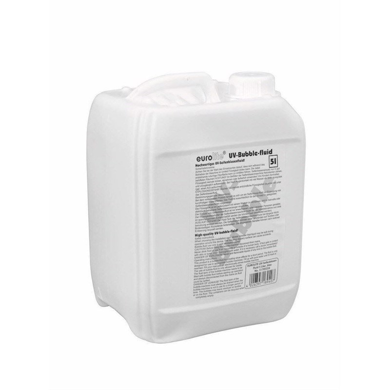 UV Sæbeboblevæske. 5 Liter. Blå