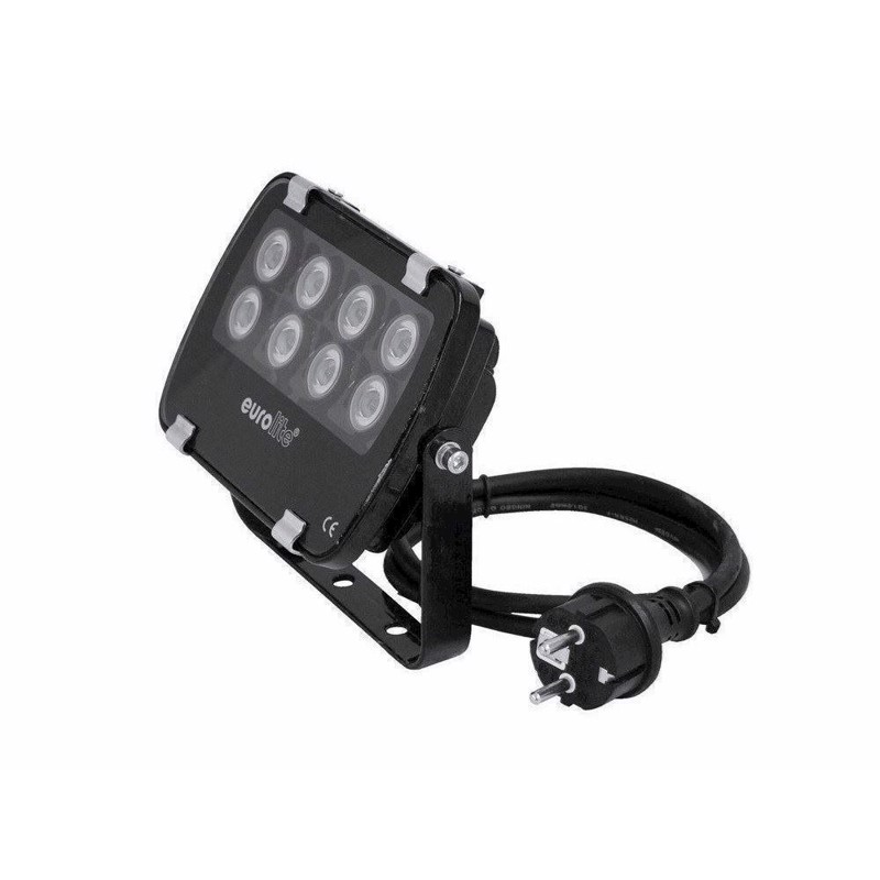 Eurolite LED IP FL-8 3000K 30° 8 x 1 W LED