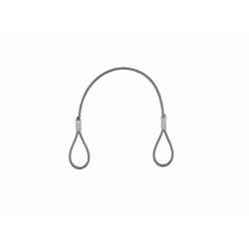 Sikkerhedswire 3 mm. 40 cm. Max. 50 kg