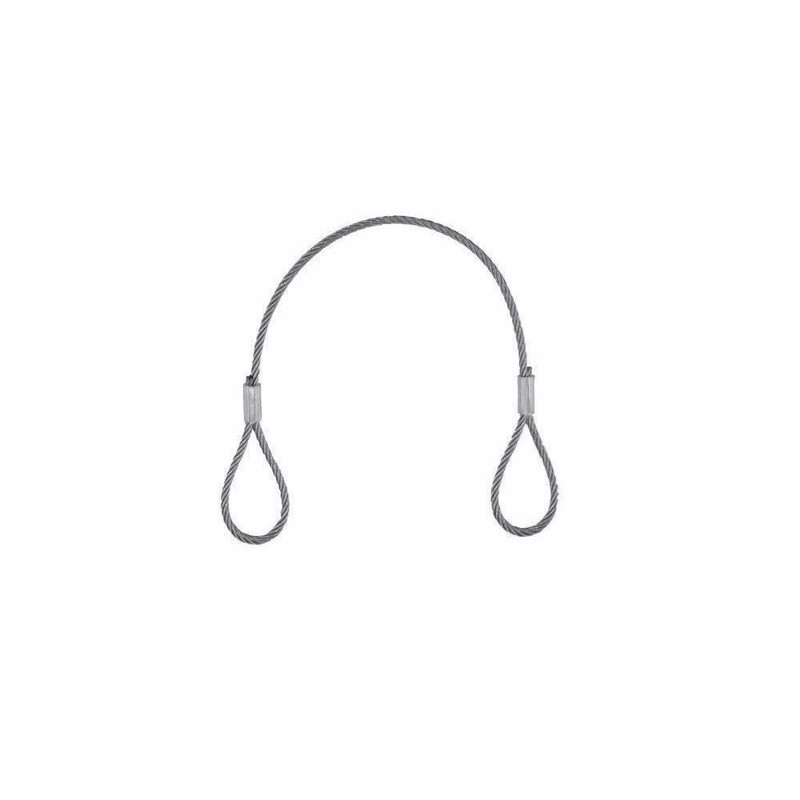 Sikkerhedswire 3 mm. 40 cm. Max. 50 kg