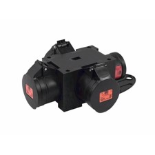 RIGPORT CEE16 CEE til 3 x 16 CEE 5 pol split boks