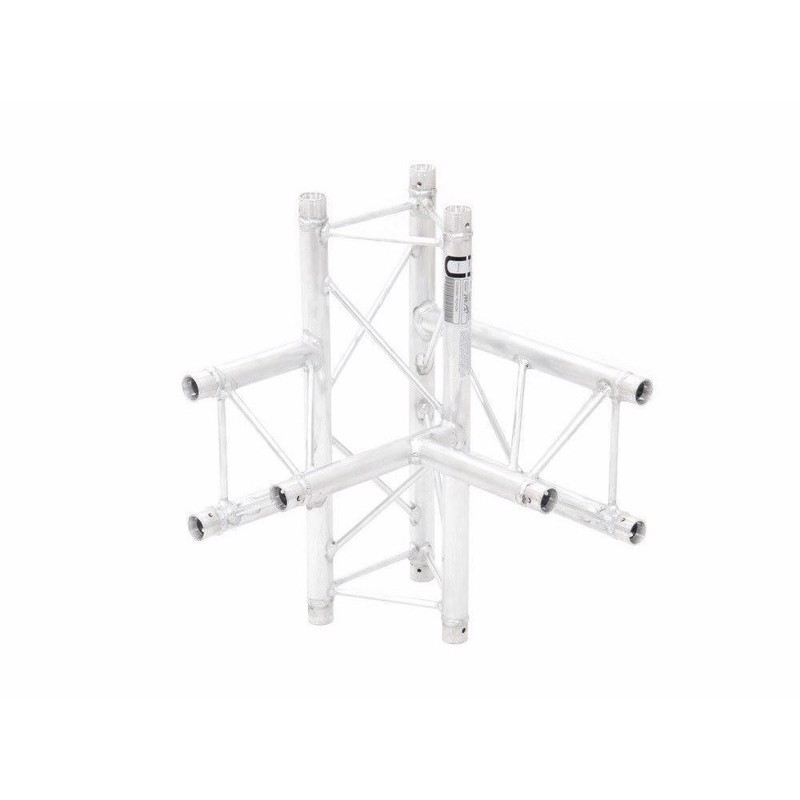 Decotruss Pro. Trekant Truss. 4-vejs T-stykke (PAT-42). 90°. 58/40 cm
