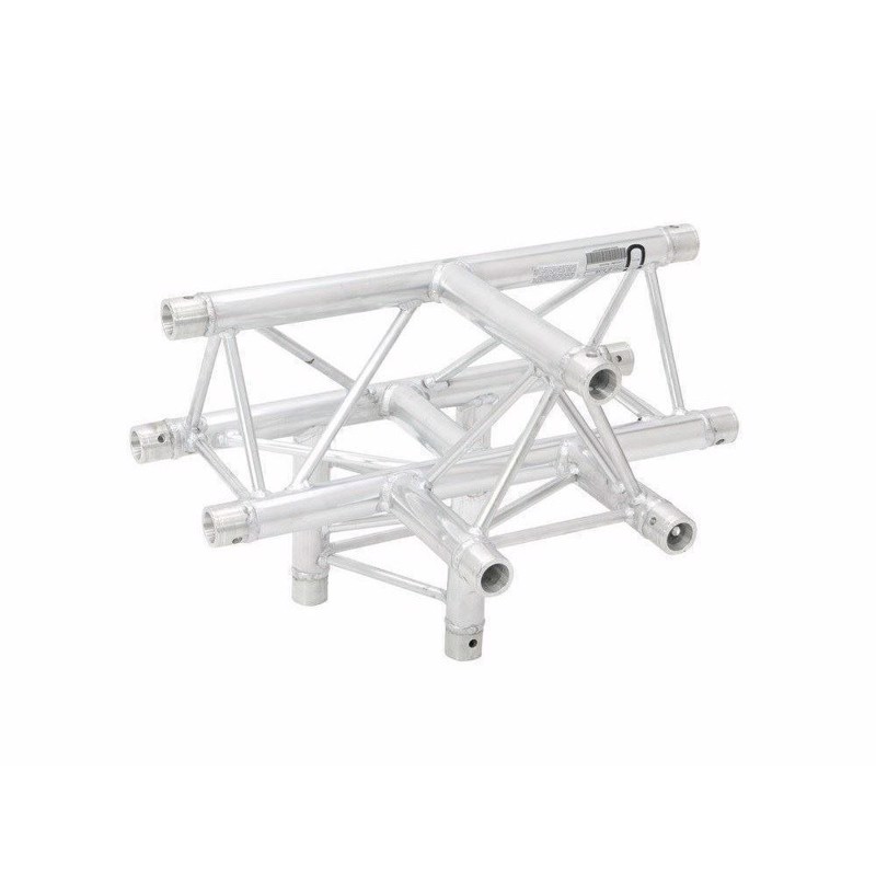 Decotruss Pro. Trekant Truss. 4-vejs T-stykke (PAT-43). 90°. 58/40 cm