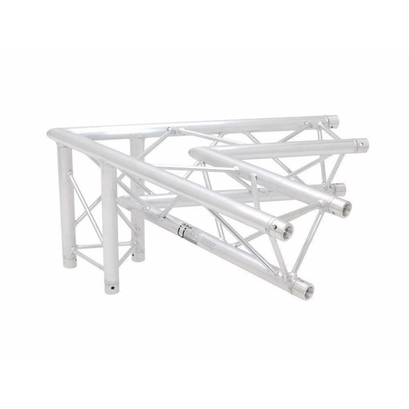 Alutruss 6082 Trekant Truss.  3-vejs hjørne (AC-20-3). 60°. 100/50 cm.