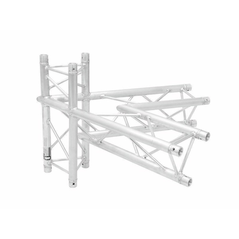 Alutruss 6082 Trekant Truss.  4-vejs hjørne (AC-20-4). 60°. 100/74,30 cm.