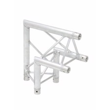 Alutruss 6082 Trekant Truss. 2-vejs hjørne (AC-24). 90°. 50 cm.