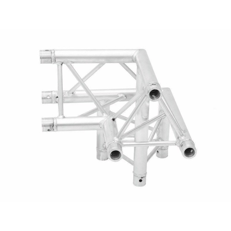 Alutruss 6082 Trekant Truss.  3-vejs hjørne (AL-32). 90°. 50 cm. Venstre