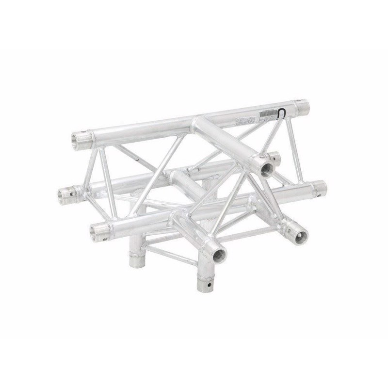 Alutruss 6082 Trekant Truss. 4-vejs T-stykke (AT-43). 90°. 71/50 cm.